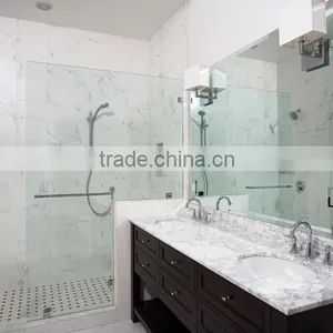 Manufacturing Hotel Corridor Wall Natural Stone Guangxi White White Marble Tiles thumbnail-1