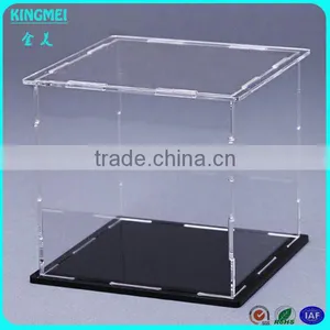 6 Tiers Acrylic Display Case, 24 Slot Clear Car Model Display Holder, Wall Mounted Lucite Display Box thumbnail-6