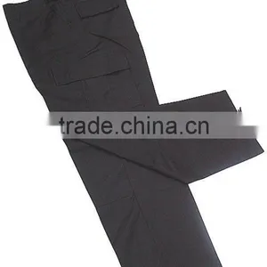 SWAT Airsoft Black 4 Pocket BDU Uniform Shirt Pants thumbnail-4