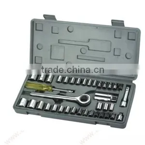 40pcs Socket Set 1/4 3/8 thumbnail-1