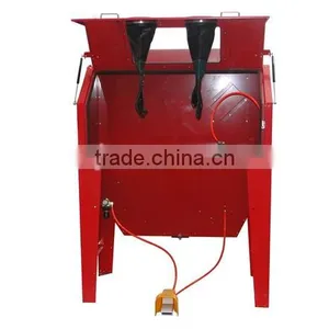 350L/90Gallon NEW STYLE FRONT DOOR Sandblast Cabinet Built in Dust Collector thumbnail-1