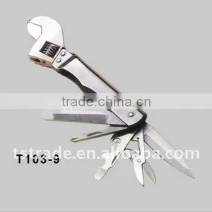 2011 Stainless Steel Multi Wrench/multi Tools,multi Functional Tools Pocket Tool T103-9 thumbnail-1