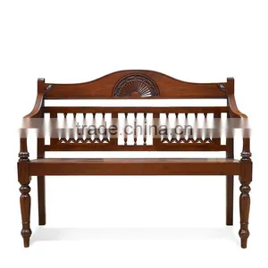 Teak Wood Bench Model Sun thumbnail-2