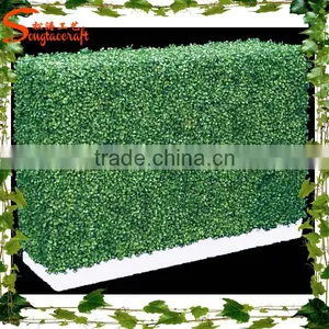 50cm L x 50cm W Artificial Green Leaf Grass Boxwood Hedge Fence 20160622 thumbnail-5