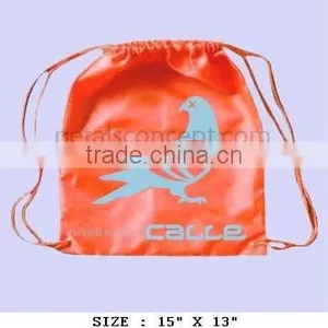 Nylon Promotional Bag With Drawstring thumbnail-1