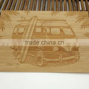 Fancy Laser Engraved Bamboo Card thumbnail-1