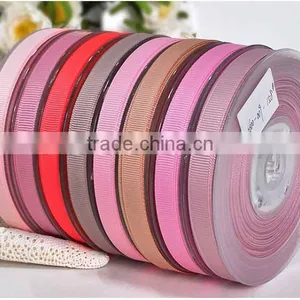 5mm Red Polyester Grosgrain Ribbon thumbnail-6