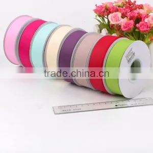 Cheap Wholesale Polyester 1" High Quality Striped Grosgrain Wire Edged Ribbon thumbnail-3