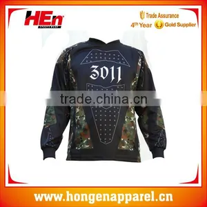 Top Sale Cool Painball Jersey Classic Custom /black Camo Painball Jersey thumbnail-1