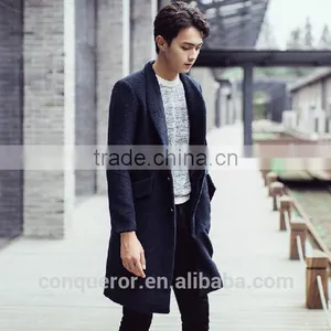 Wool Winter Coat Made to Measure Men Overcoat BCZ006 thumbnail-3
