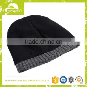 High Profile Popular Cotton Wholesale Baby Knit Hat Knitted Baby Bonnet thumbnail-1