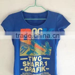 Used Clothing/ Ladies Short Sleeve Tshirt thumbnail-1