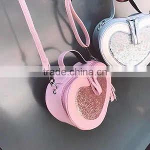 2017 Hot Sale New Design Wholesale Price Girls Fancy Shoulder Hand Bag Little Bag thumbnail-4