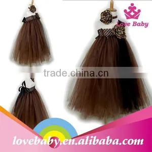 Kids Girls Princess Bow Belt Dress Circle Bubble Peacock Print Kids Dress Girl's Party Clothes LBE4092186 thumbnail-2