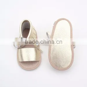 Wholesale Children Leather Baby Design Shoes Soft Sole thumbnail-2