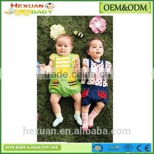 New Design Short Sleeve Funny Baby Clothes Romper Infant Jumpsuits New Born Clothing Summer Baby Gift thumbnail-1