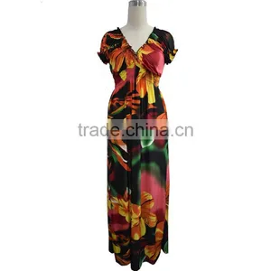 Lace Summer Dress Big Sizes 2015 New Women Summer Plus Size Long Dress Maxi Party Dress Vintage Vestidos L-5XL thumbnail-4