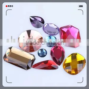 Artificial Teardrop Resin Stone,resin Stones, Special Shaped Resin Stone thumbnail-3