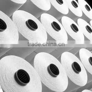 100% 9.5NM/1 Long Fiber Weft Spun Line Yarn thumbnail-1