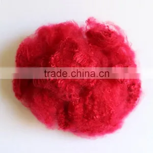 Hot Sell 3D Dope Dyed Colorful Recycled Polyester Staple Fibre thumbnail-6