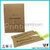 Recycled Small CKMY Brown Kraft Paper Custom Card Printing With Ribbon thumbnail-1