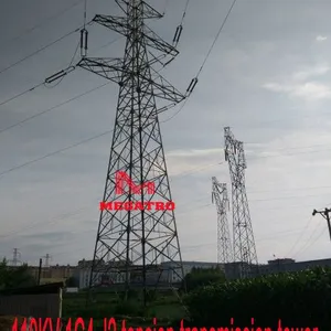 MEGATRO 110KV 1C4 J2 Tension Transmission Tower thumbnail-1