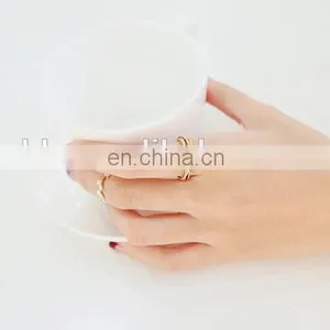 Knuckle Sets Finger Ring Open Olive Branch Ring Circle Sets Ring Set Jewellery thumbnail-2