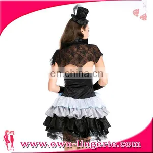 Women's Beer Girl Costume Oktoberfest Serving Wench Adult Dirndl Dress thumbnail-3