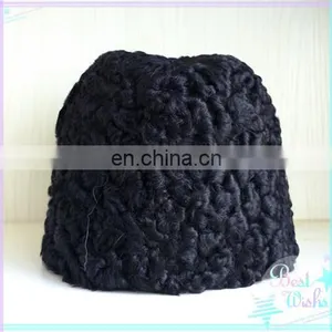 Hot Sale Great Retro Karakul Fur Hat Cap thumbnail-1