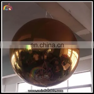 Factory Wholesale Best Price Inflatable Mirror Ball Christmas Event Party Hanging Mirror Ball Decoration thumbnail-2