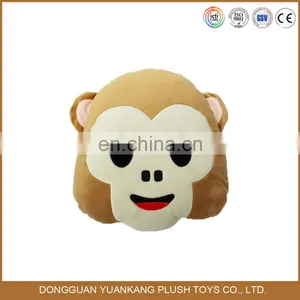 Cute Cheap Plush Emoji Pillows Emoticon Plush Emoji Pillow thumbnail-3