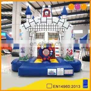2016 Hot Sale CE Ceritificate Amusement Park Outdoor Inflatable Castle Slide Giant Slide for Sale thumbnail-1