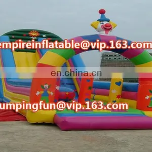 Medium Size Inflatable Water Slide or Inflatable Jumping Slide ID-SLM050 thumbnail-1