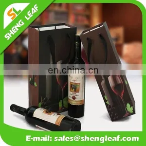 Elegant Tote Gift Wine Bag Door Gift Paper Bag Wine Bottle Paper Bag thumbnail-4