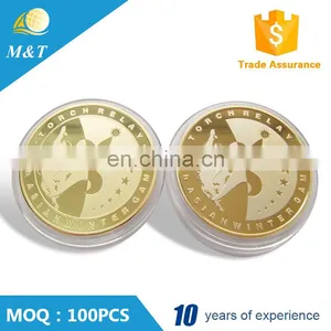 Cheap High Quality Wholesales Aisan Winter Games Souvenir Challenge Coin thumbnail-5