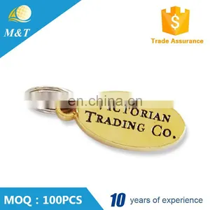 Wholesale Promotional Gifts Custom Oval Shape Metal Keychain thumbnail-5