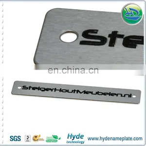 Cheap Price Stainless Steel Etched Engraving Metal Name Tag thumbnail-3