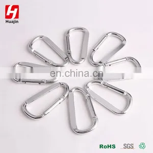 Olive Green Aluminum Alloy D Shape Carabiner, Key Chain,Snap Hook thumbnail-2