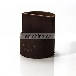 Popular Promotion Gift Oxford Pencil Vase/Leather Pen Stand thumbnail-1