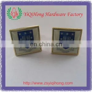 Custom Made Cufflinks/printed Cufflinks/customized Gold Cufflink thumbnail-1