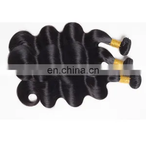Raw Malaysian Hair Extension Body Wave Cuticle Aligned Free Sample Hair Bundles thumbnail-3