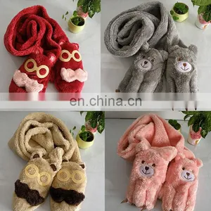 Plush Scarf and Glove thumbnail-2