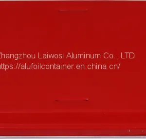 Disposable Colorful Aluminum Foil Airline Food Container/Tray thumbnail-5