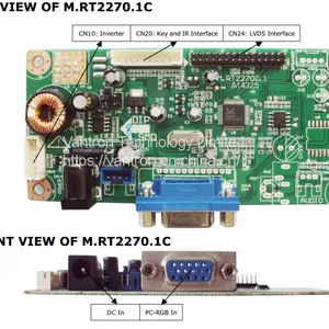 M.RT2270C.1 LCD Display Controller Board With VGA Terminal thumbnail-2