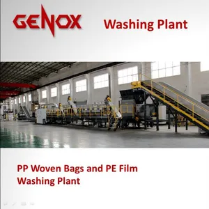 High Speed PP Woven Bags Washing Line/Plastic Washing Machine thumbnail-1