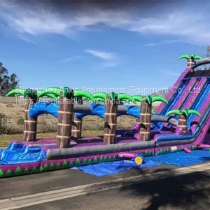 Inflatable Slip and Slide Inflatable Water Slide Axs-17 thumbnail-1