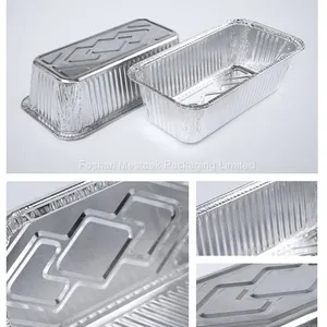 2lb. Aluminum Foil Loaf Pan thumbnail-3