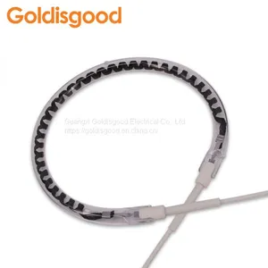 Ring Infrared Heating Elementing for Food Warmer Lamp and Microwave Oven Parts thumbnail-2