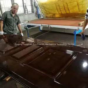 Wood Grain Heat Transfer Machine for Steel Door, Anti-fire Door thumbnail-4