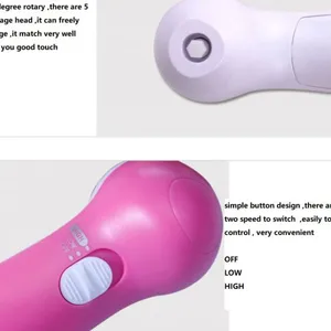 Five in One Cleansing Electronic Facial Massager Cleaning to Blackhead for Beauty Device thumbnail-3